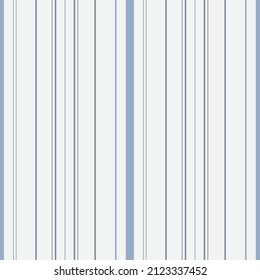 Striped soft blue graphic seamless pattern. Vertical parallel lines on a light background. Design for wallpaper, textile, wrapping paper