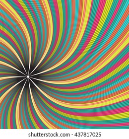 Striped Spiral