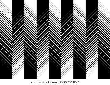 Striped symmetrical vector pattern. The basis for the design of your advertisement, advertising, web design, cover, poster. Black and white vector background