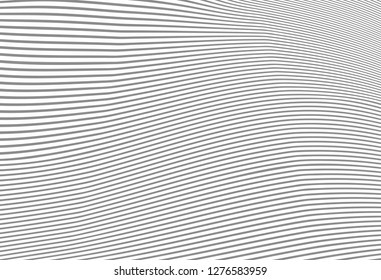 Striped texture, Abstract warped Diagonal Striped Background, waved lines texture. Brand new style for your business design, vector template for your ideas