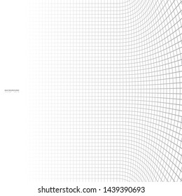 Striped texture, Abstract warped Diagonal Striped Background, wave lines texture. Brand new style for your business design, vector template for your ideas