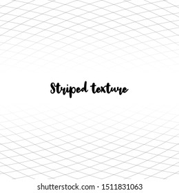 Striped texture, Abstract warped Diagonal Striped Background. vector template for your ideas
