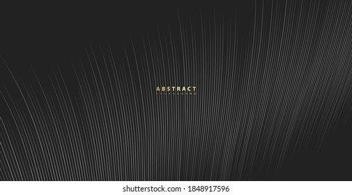 Striped texture, Abstract warped Diagonal Striped Background, wave lines texture. Brand new style for your business design, vector template for your ideas