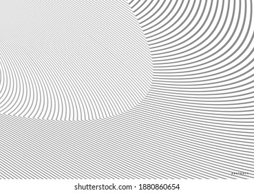 Striped texture, Abstract warped Diagonal Striped Background, wave lines texture. Brand new style for your business design, vector template for your ideas
