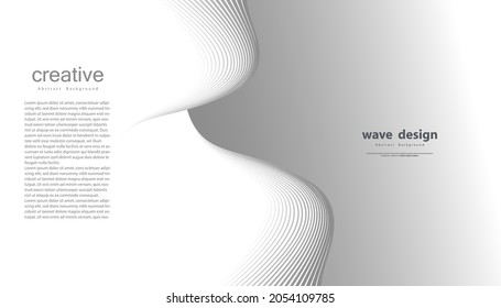 Striped texture, Abstract warped Diagonal Striped Background, wave lines texture. Brand new style for your business design, vector template for your ideas