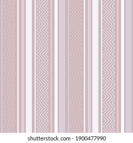 Striped texture. Seamless pattern. Design with manual hatching. Textile. Ethnic boho ornament. Vector illustration for web design or print.