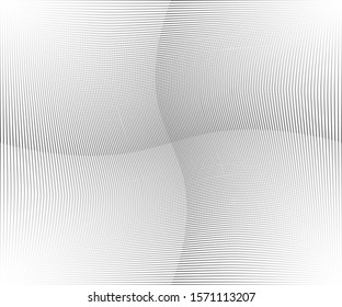 Striped vector template for your ideas, monochromatic lines texture. Pattern waved lines texture. Abstract halftone background