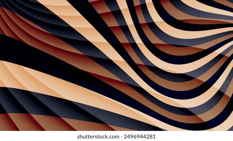 Striped wallpaper. An excellent background for designing pages on social networks, posters, presentations, outdoor advertising and your other projects. Vector.