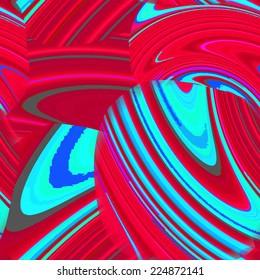 Striped and wavy quilt rainbow seamless pattern 