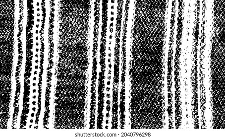 striped weaving Seamless pattern Slim lines texture.Abstract textured effect.Black isolated on white background