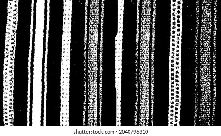 striped weaving Seamless pattern Slim lines texture.Abstract textured effect.Black isolated on white background