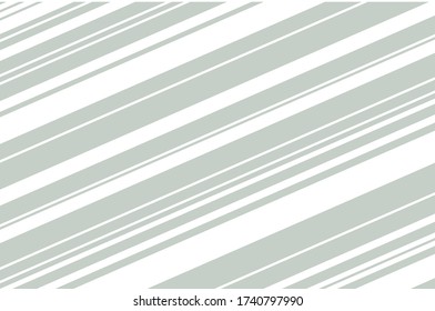 Striped white-grey diagonal pattern. Simple backdrop for banners, cards, wallpapers. Vector illustration
