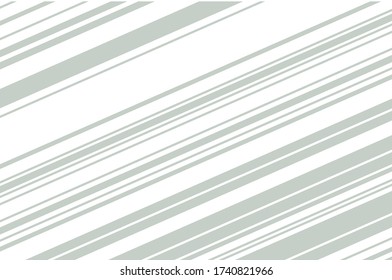 Striped white-grey diagonal pattern. Simple backdrop for banners, cards, wallpapers. Vector illustration