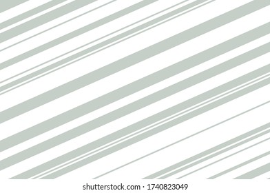 Striped white-grey diagonal pattern. Simple backdrop for banners, cards, wallpapers. Vector illustration