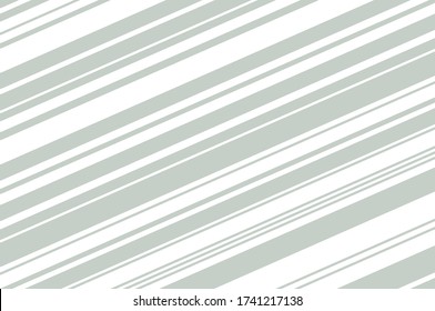 Striped white-grey diagonal pattern. Simple backdrop for banners, cards, wallpapers. Vector illustration