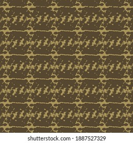 Striped wool blanket in brown tones. Textile design. Fashion pattern.