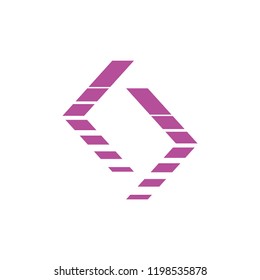 stripes arrows symbol vector