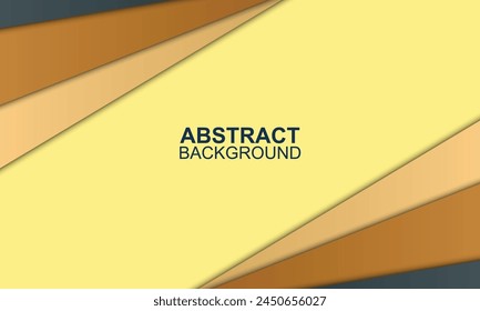 Stripes border overlapping layer banner background. Vector illustration.