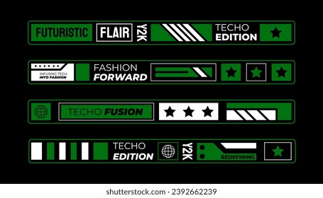 Stripes for Clothing design. Street, Urban, Slogan, Hip Hop and Y2K Style. for screen printing designs for t-shirts, hoodies, jackets and others