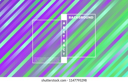 Stripes with Colorful Gradient. Minimal Abstract Background with Glow Effect. Simple Geometric Cover. EPS10 Vector. Illustration with Lines. Abstraction with Stripes for Placard, Banner, Poster, Flyer