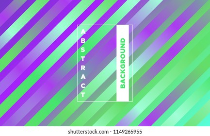 Stripes with Colorful Gradient. Minimal Abstract Background with Glow Effect. Simple Geometric Cover. EPS10 Vector. Illustration with Lines. Abstraction with Stripes for Placard, Banner, Poster, Flyer