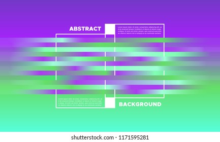 Stripes with Colorful Gradient. Minimal Abstract Background with Glow Effect. Simple Geometric Cover. EPS10 Vector. Illustration with Lines. Abstraction with Stripes for Placard, Banner, Poster, Flyer