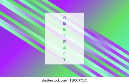 Stripes with Colorful Gradient. Minimal Abstract Background with Glow Effect. Simple Geometric Cover. EPS10 Vector. Illustration with Lines. Abstraction with Stripes for Placard, Banner, Poster, Flyer