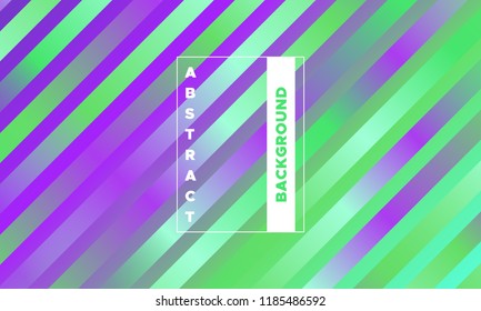 Stripes with Colorful Gradient. Minimal Abstract Background with Glow Effect. Simple Geometric Cover. EPS10 Vector. Illustration with Lines. Abstraction with Stripes for Placard, Banner, Poster, Flyer
