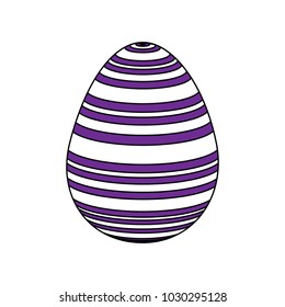stripes decorative easter egg ornament festive