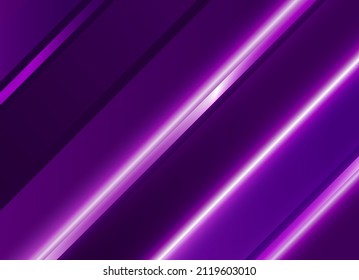 Stripes design background with purple color. Vector illustration