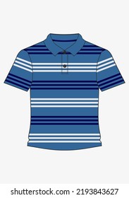 stripes design vecktor illustration with short sleeves t-shirt 