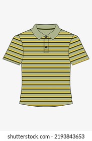 stripes design vecktor illustration with short sleeves t-shirt 