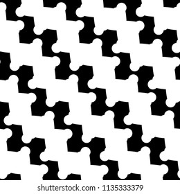 Stripes in diagonal pattern, mosaic, universal, seamless vector background.
