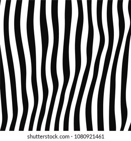 Stripes distortion background. Vector illustration.