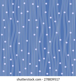 Stripes and dots abstract geometric background. Seamless pattern.