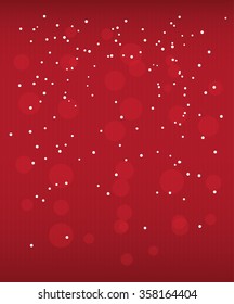 Stripes, flares and abstract snow flakes pattern on black red background, vector template for romance love card, Valentine day, New Year or Christmas holidays banner, poster, signboard