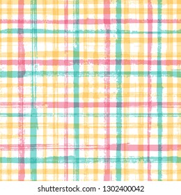Stripes geometric textile seamless vector pattern. Ethnic abstract design. Geometric casual print design for textile with stripes. Vintage repeating lines background. Rough texture lines pattern.