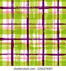 Stripes geometric textile seamless vector pattern. Hipster cool ornament. Geometric casual print design for textile with stripes. Original decor lines pattern. Seamless casual lines background.