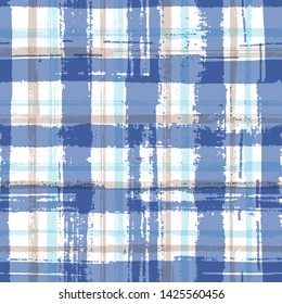 Stripes geometric textile seamless vector pattern. Dry ink art lines background. Geometric casual print design for textile with stripes. Wrapping paper lines pattern. Decorative retro chevron.