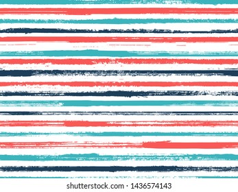 Stripes geometric textile seamless vector pattern. Modern sketch graphics. Geometric casual print design for textile with stripes. T-shirt fashion line pattern. Vintage repeating lines background.