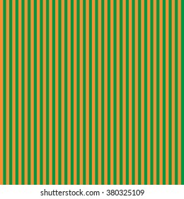 Stripes green and orange seamless, vector