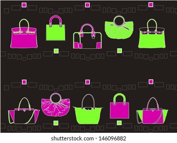 Stripes of Handbags