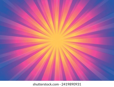 stripes image with light beams. colored background - generated abstract wallpaper Illustration Format