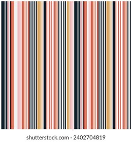 diseño retro de combinación de líneas de rayas de ambos lados, diseño sin fisuras, mejor para impresión textil y de papel de pared.