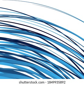 stripes and lines of different shapes and widths on a white background
