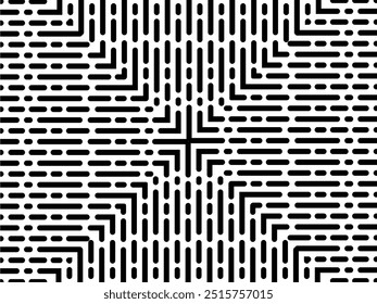 Padrão De Motivo De Linhas De Faixas. Pode usar para decoração, moda, interior, tapete, têxteis, vestuário, tecido, azulejo, plástico, papel, envoltório, papel de parede, tampa da cama, fundo ou elemento de design gráfico