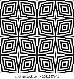 Patrón de motivos de líneas de franjas. Decoración de ilusión óptica para interiores, exteriores, alfombras, textiles, prendas de vestir, tela, seda, mosaico, plástico, papel, envuelto, tapicería, almohada, sofás, fondo, etc