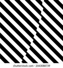 Stripes Lines Motifs Pattern. Optical Illusion Decoration for Interior, Exterior, Carpet, Textile, Garment, Cloth, Silk, Tile, Plastic, Paper, Wrapping, Wallpaper, Pillow, Sofa, Background, ect