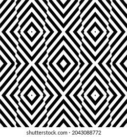 Patrón de motivos de líneas de franjas. Decoración de ilusión óptica para interiores, exteriores, alfombras, textiles, prendas de vestir, tela, seda, mosaico, plástico, papel, envuelto, tapicería, almohada, sofás, fondo, etc