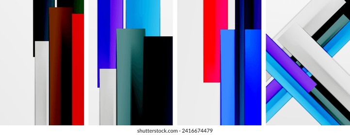 Rayas y líneas afichan antecedentes abstractos. Ilustración vectorial para fondo de escritorio, pancarta, fondo, tarjeta, ilustración del libro, página de inicio